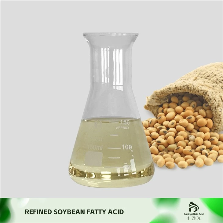Soya Fatty Acid Include Palmitic, Stearic, Oleic, Linoleic